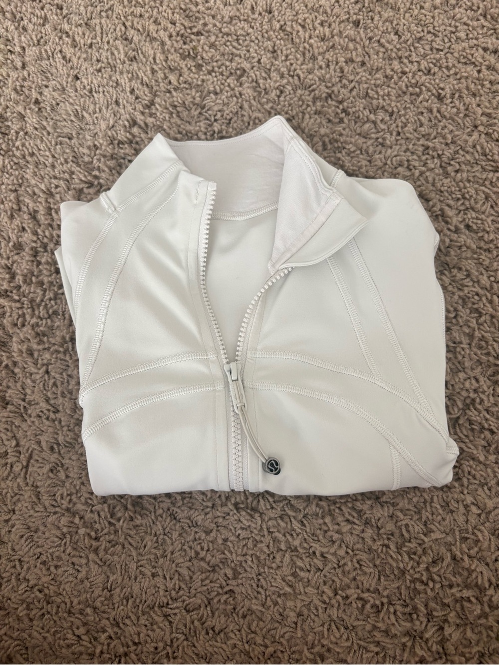 White Lululemon Define Jacket - Picture 3 of 3